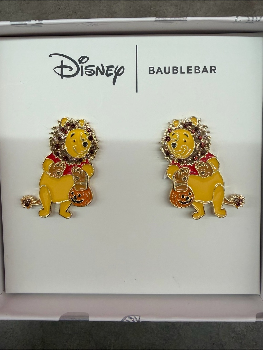 Disney x BaubleBar Winnie the Pooh Halloween Earrings